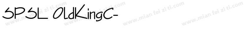 SPSL OldKingC字体转换